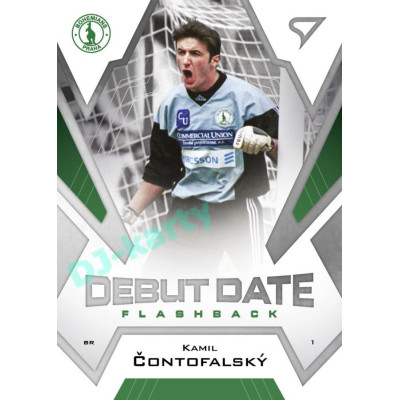 2023/24 Sportzoo Fortuna Liga 2. série #DF-4 Kamil Čontofalský Debut Date Flashback