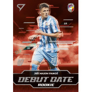 2024/25 Sportzoo Chance Liga 2. série #DD-1 Jiří Maxim Panoš Debut Date Rookie