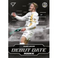 2024/25 Sportzoo Chance Liga 2. série #DD-2 Adam Griger Debut Date Rookie