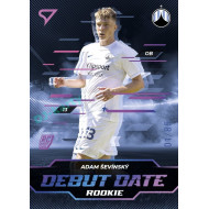 2024/25 Sportzoo Chance Liga 2. série #DD-4 Adam Ševínský Debut Date Rookie Pink xx/85