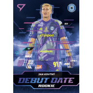 2024/25 Sportzoo Chance Liga 2. série #DD-5 Jan Koutný Debut Date Rookie Pink xx/85