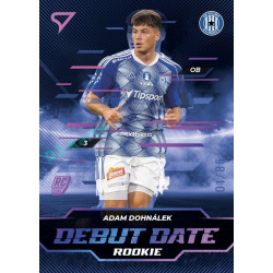 2024/25 Sportzoo Chance Liga 2. série #DD-6 Adam Dohnálek Debut Date Rookie Pink xx/85