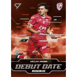 2024/25 Sportzoo Chance Liga 2. série #DD-7 Václav Jindra Debut Date Rookie
