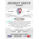 2024/25 Sportzoo Chance Liga 2. série #DD-7 Václav Jindra Debut Date Rookie