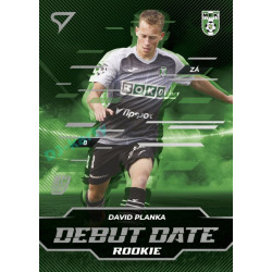 2024/25 Sportzoo Chance Liga 2. série #DD-8 David Planka Debut Date Rookie