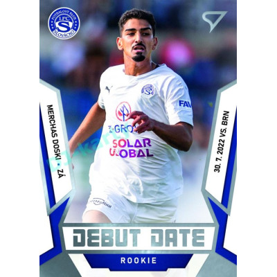 2022/23 Sportzoo Fortuna Liga 2. série #DR-08 Merchas Doski Debut Date Rookie