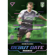 2024/25 Sportzoo Chance Liga 2. série #DD-8 David Planka Debut Date Rookie Pink xx/85