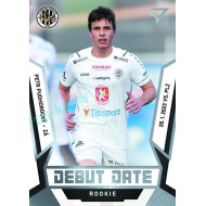 2022/23 Sportzoo Fortuna Liga 2. série #DR-09 Petr Pudhorocký Debut Date Rookie
