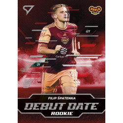 2024/25 Sportzoo Chance Liga 2. série #DD-9 Filip Špatenka Debut Date Rookie