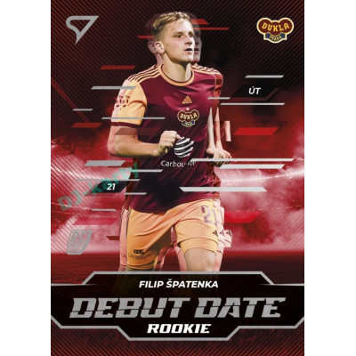 2024/25 Sportzoo Chance Liga 2. série #DD-9 Filip Špatenka Debut Date Rookie