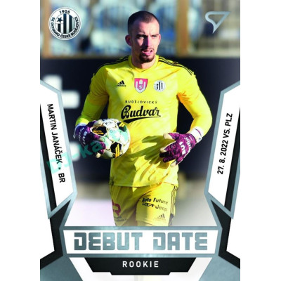 2022/23 Sportzoo Fortuna Liga 2. série #DR-14 Martin Janáček Debut Date Rookie