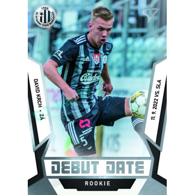 2022/23 Sportzoo Fortuna Liga 2. série #DR-15 David Krch Debut Date Rookie