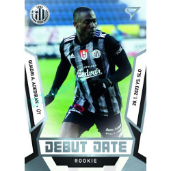 2022/23 Sportzoo Fortuna Liga 2. série #DR-16 Quadri A. Adediran Debut Date Rookie