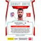 2022/23 Sportzoo Fortuna Liga 2. série #DR-17 Tomáš Koukola Debut Date Rookie