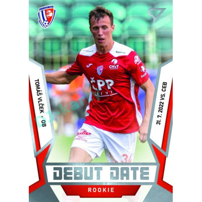 2022/23 Sportzoo Fortuna Liga 2. série #DR-18 Tomáš Vlček Debut Date Rookie