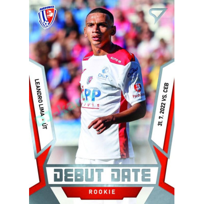 2022/23 Sportzoo Fortuna Liga 2. série #DR-19 Leandro Lima Debut Date Rookie