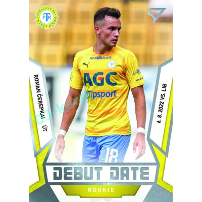 2022/23 Sportzoo Fortuna Liga 2. série #DR-24 Roman Čerepkai Debut Date Rookie