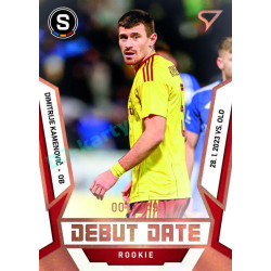 2022/23 Sportzoo Fortuna Liga 2. série #DR-07 Dimitrije Kamenovič Debut Date Rookie Limited xxx/149