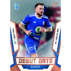2022/23 Sportzoo Fortuna Liga 2. série #DR-10 Vasil Kušej Debut Date Rookie Limited xxx/149