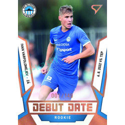2022/23 Sportzoo Fortuna Liga 2. série #DR-13 Ivan Varfolomejev Debut Date Rookie Limited xxx/149
