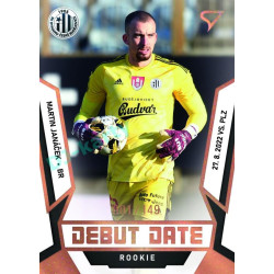 2022/23 Sportzoo Fortuna Liga 2. série #DR-14 Martin Janáček Debut Date Rookie Limited xxx/149