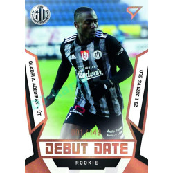 2022/23 Sportzoo Fortuna Liga 2. série #DR-16 Quadri A. Adediran Debut Date Rookie Limited xxx/149