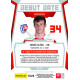 2022/23 Sportzoo Fortuna Liga 2. série #DR-18 Tomáš Vlček Debut Date Rookie Limited xxx/149