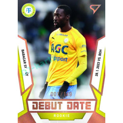 2022/23 Sportzoo Fortuna Liga 2. série #DR-25 Babacar Sy Debut Date Rookie Limited xxx/149