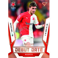 2022/23 Sportzoo Fortuna Liga 2. série #DR-03 Matouš Nikl Debut Date Rookie Limited xxx/149