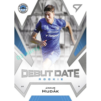 2023/24 Sportzoo Fortuna Liga 2. série #DR-06 Jakub Hudák Debut Date Rookie