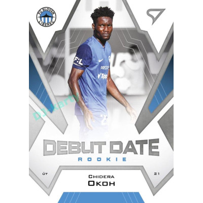 2023/24 Sportzoo Fortuna Liga 2. série #DR-08 Chidera Okoh Debut Date Rookie