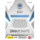 2023/24 Sportzoo Fortuna Liga 2. série #DR-08 Chidera Okoh Debut Date Rookie