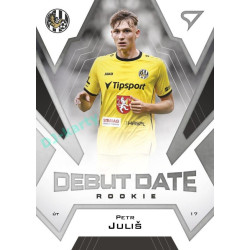 2023/24 Sportzoo Fortuna Liga 2. série #DR-09 Petr Juliš Debut Date Rookie