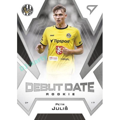 2023/24 Sportzoo Fortuna Liga 2. série #DR-09 Petr Juliš Debut Date Rookie