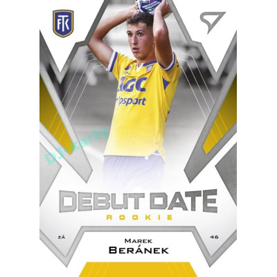 2023/24 Sportzoo Fortuna Liga 2. série #DR-14 Marek Beránek Debut Date Rookie
