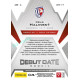 2023/24 Sportzoo Fortuna Liga 2. série #DR-17 Denis Halinský Debut Date Rookie
