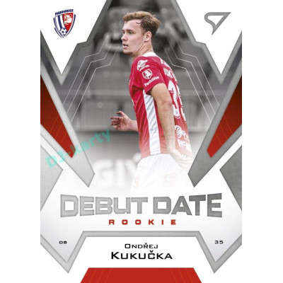 2023/24 Sportzoo Fortuna Liga 2. série #DR-18 Ondřej Kukučka Debut Date Rookie
