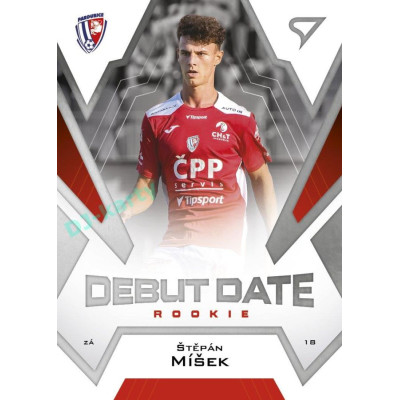 2023/24 Sportzoo Fortuna Liga 2. série #DR-19 Štěpán Míšek Debut Date Rookie