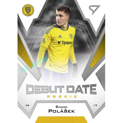 2023/24 Sportzoo Fortuna Liga 2. série #DR-21 Šimon Polášek Debut Date Rookie