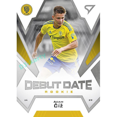 2023/24 Sportzoo Fortuna Liga 2. série #DR-23 Adam Číž Debut Date Rookie