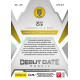 2023/24 Sportzoo Fortuna Liga 2. série #DR-23 Adam Číž Debut Date Rookie