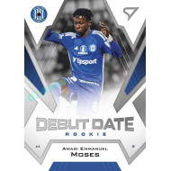 2023/24 Sportzoo Fortuna Liga 2. série #DR-05 Amasi Emmanuel Moses Debut Date Rookie