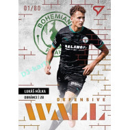 2023/24 Sportzoo Fortuna Liga 2. série #DW-07 Lukáš Hůlka Defensive Wall Limited xx/80
