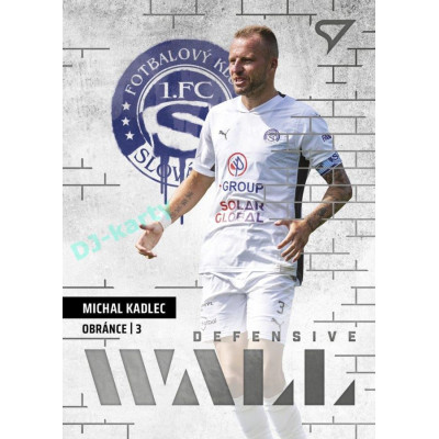 2023/24 Sportzoo Fortuna Liga 2. série #DW-09 Michal Kadlec Defensive Wall