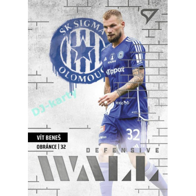 2023/24 Sportzoo Fortuna Liga 2. série #DW-11 Vít Beneš Defensive Wall
