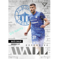 2023/24 Sportzoo Fortuna Liga 2. série #DW-13 Matěj Chaluš Defensive Wall