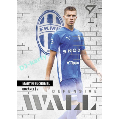 2023/24 Sportzoo Fortuna Liga 2. série #DW-16 Martin Suchomel Defensive Wall
