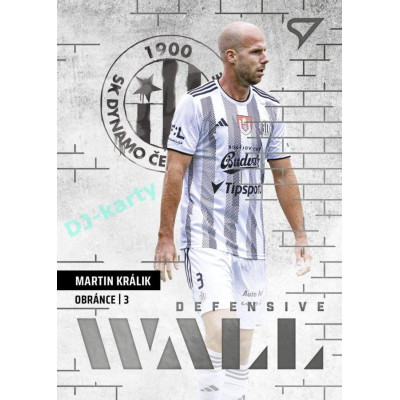 2023/24 Sportzoo Fortuna Liga 2. série #DW-18 Martin Králik Defensive Wall