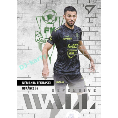 2023/24 Sportzoo Fortuna Liga 2. série #DW-24 Nemanja Tekijaški Defensive Wall
