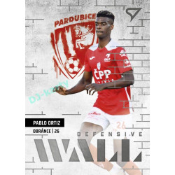 2023/24 Sportzoo Fortuna Liga 2. série #DW-25 Pablo Ortiz Defensive Wall